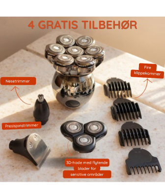 Den ultimate barbermaskinen for menn