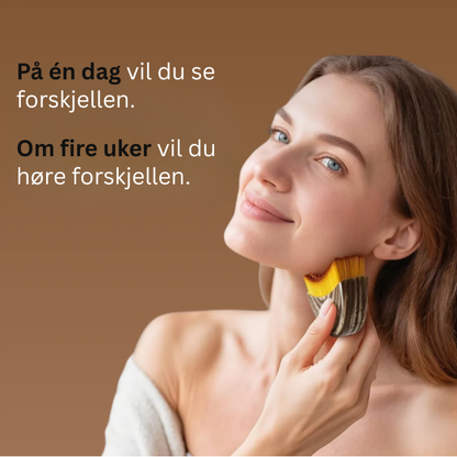 Lymfatisk ansiktsbørste